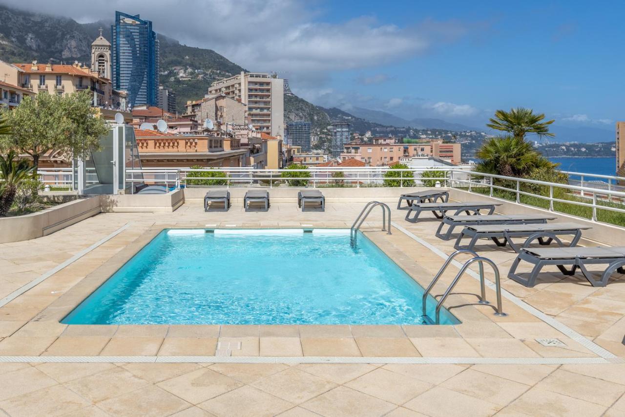 Luxury Studio Renovated 2024 With Free Parking Beausoleil Exterior foto