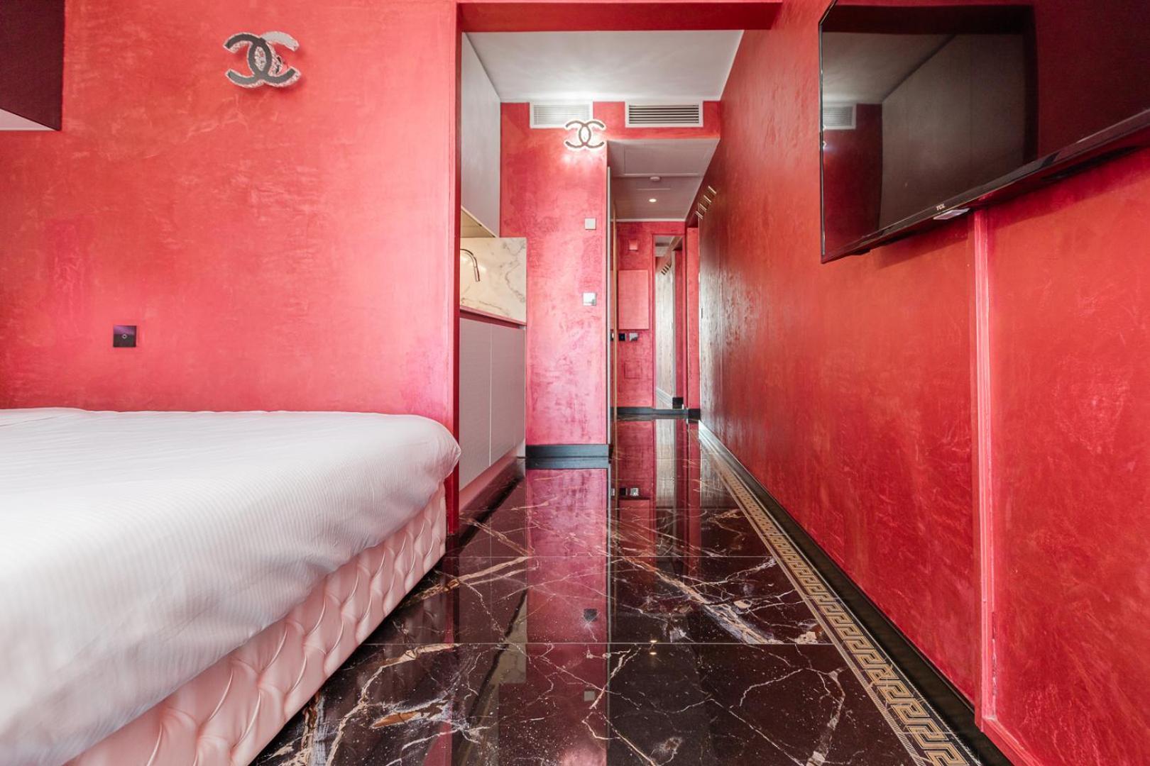 Luxury Studio Renovated 2024 With Free Parking Beausoleil Exterior foto